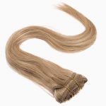 Wlosy Clip in 38cm 70g Popielaty Blond 16-1354