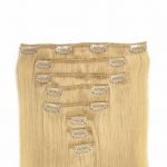 Wlosy Clip in 60cm 160g Platynowy Blond 60-0