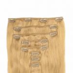 Wlosy Clip in 60cm 160g Zloty Blond 22-0